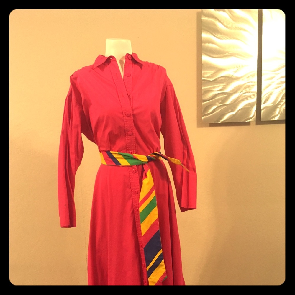 Vintage Bahari 70's/80's Maxi Dress